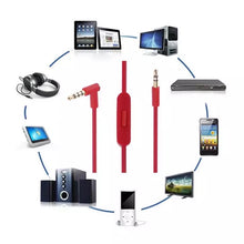 Cargar imagen en el visor de la galería, Cable de Audio 3.5mm ControlTalk Beats Studio Solo Mixr Pro Detox OEM