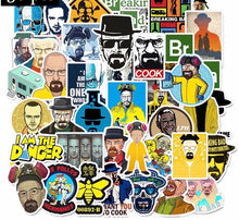 Cargar imagen en el visor de la galería, 50 Stickers Breaking Bad Personaliza Laptop Cuarto Etc