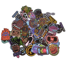 Cargar imagen en el visor de la galería, 50 Stickers Pegatinas Luz De Neon