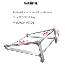 Cargar imagen en el visor de la galería, Base Soporte De Aluminio Macbook Xiaomi Huawei Lenovo Dell