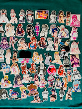 Cargar imagen en el visor de la galería, 100 Stickers Sexy Anime Waifu Personaliza Laptop, Cuarto y Mas