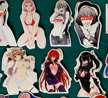 Cargar imagen en el visor de la galería, 100 Stickers Sexy Anime Waifu Personaliza Laptop, Cuarto y Mas