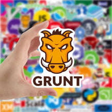 Cargar imagen en el visor de la galería, 100 Stickers Pegatinas Programación Logos PC