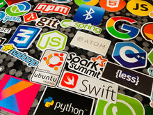 Cargar imagen en el visor de la galería, 50 Stickers Logos PC Personaliza Tu Laptop, Cuarto Y Mas