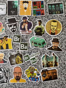 50 Stickers Breaking Bad Personaliza Laptop Cuarto Etc