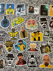 50 Stickers Breaking Bad Personaliza Laptop Cuarto Etc